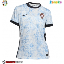 Ženske Nogometnih dresov Portugalska Gostujoči EP 2024 Kratki rokavi